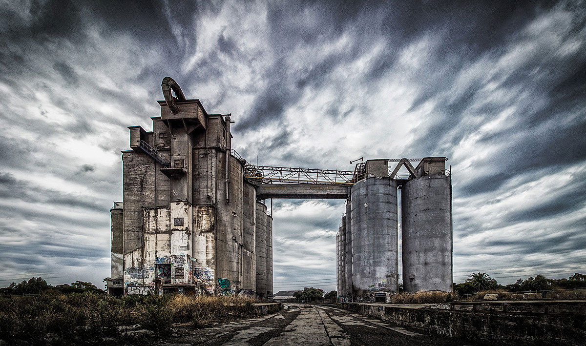 landscape photography, architectural photography, Geelong cement works, street photography, industrial photography, Geelong, Victoria, Australia