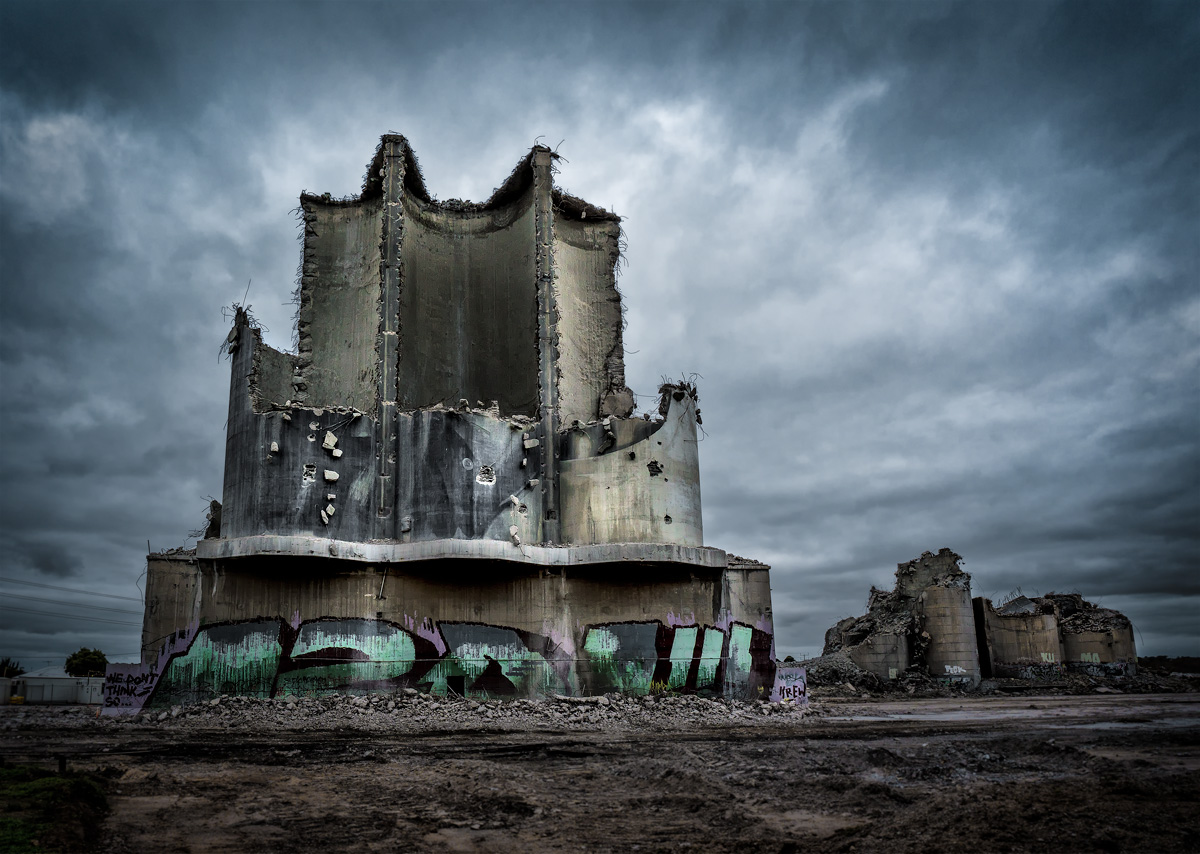 landscape photography, architectural photography, Geelong Cement Works, graffiti, street photography, industrial photography, Geelong, Victoria, Australia