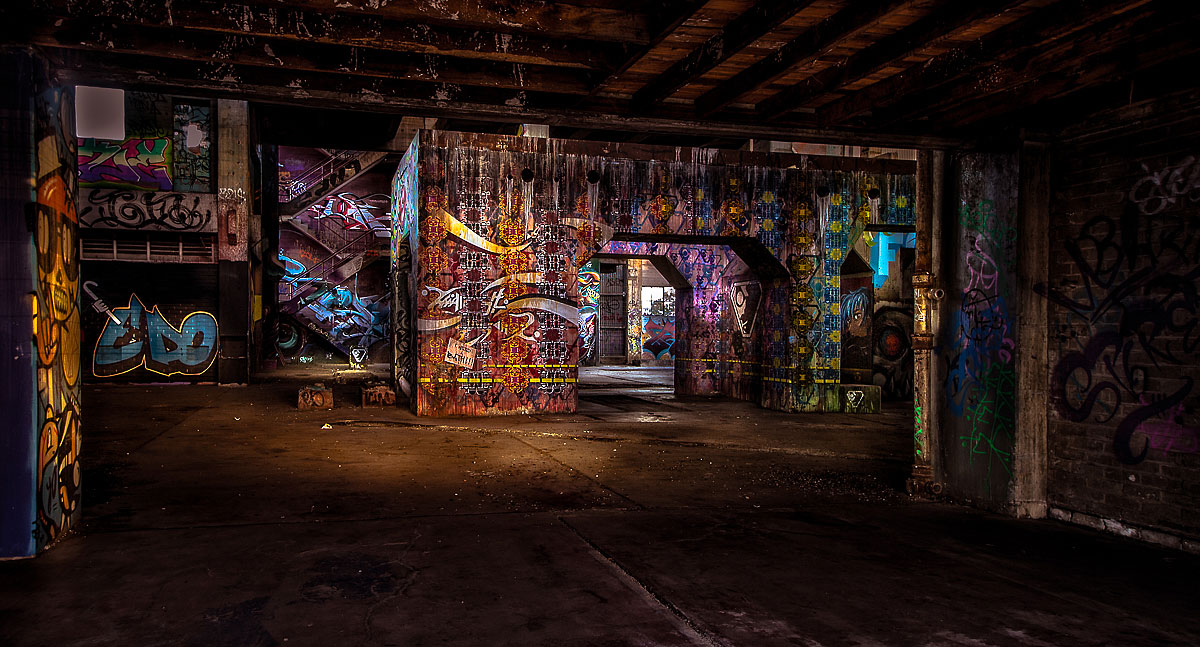 landscape photography, architectural photography, Geelong powerhouse, graffiti, street photography, industrial photography, Geelong, Victoria, Australia