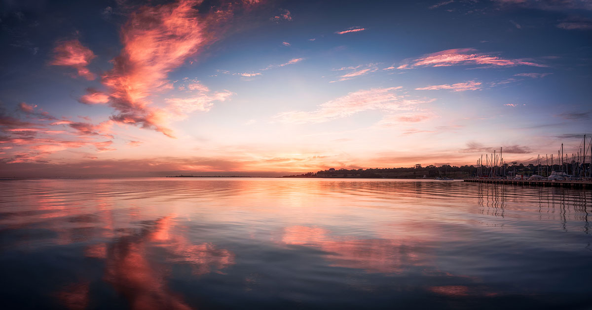 nature photography, landscape photography, seascape photography, Geelong waterfront, Corio bay, Geelong, Victoria, Australia