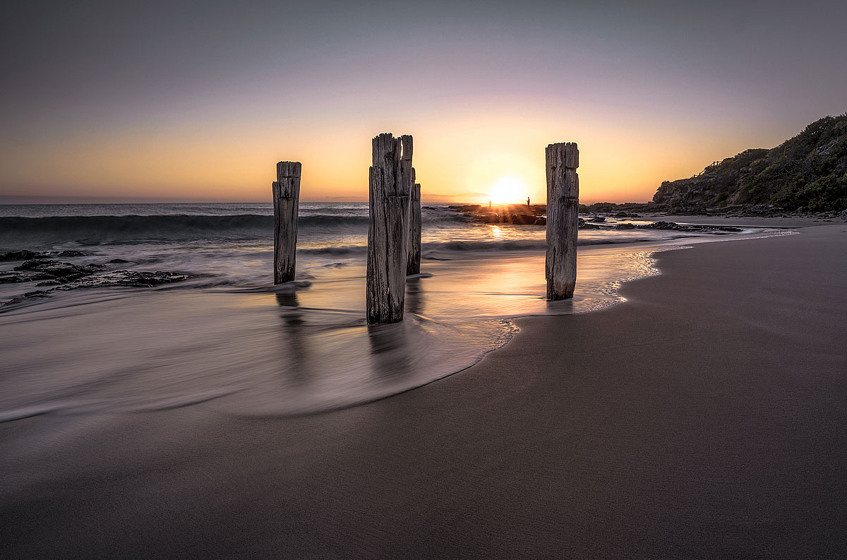 early morning light, surf, rocks, sunrise, beach photography, landscape photography, seascape photography, Wye River, Victoria, Australia