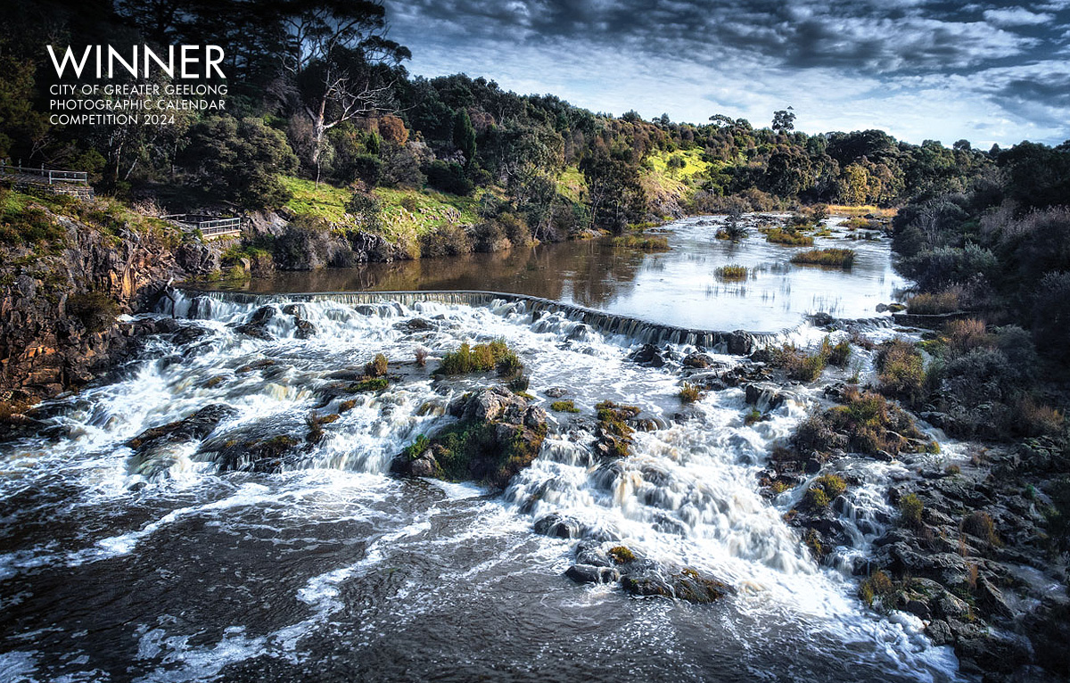 landscape photography, Barwon River, Buckley Falls, Geelong, Victoria, Australia